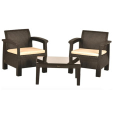 Комплект садових меблів California Balkony Set HK-950-Brown