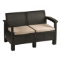 Комплект садових меблів Toscana Double Seat Set HK-955-Brown