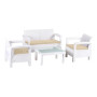 Комплект садових меблів Toscana Double Seat Set HK-955-Brown