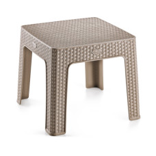 Столик до шезлонгу ротанг HS-700 Holiday IRAK PLASTIK Beige