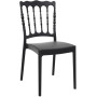 Стул банкетный, свадебный Siesta 044 Napoleon Black