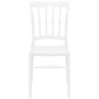 Стул банкетный, свадебный Siesta 061 Opera Glossy White