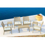 Столик кофейный Siesta (Ocean side), арт. 069 Taupe