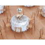 Стул банкетный, свадебный Siesta 071 Chiavari Glossy White