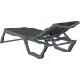 Шезлонг Rio від Турецького виробника Siesta 082 D.Grey-Black