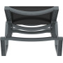 Шезлонг Rio від Турецького виробника Siesta 082 D.Grey-Black