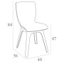 Стілець Siesta (Mio-PP chair), арт. 094 Black