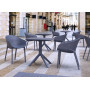 Стол Siesta 70*70 , арт.108 Sky Black