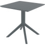 Стол Siesta 80*80 , арт.107 Sky Dark Grey