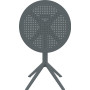 Стіл Siesta складаний  121 Sky Gray  Ø60