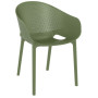 Крісло штабельоване Siesta 151 Sky Pro Olive Green