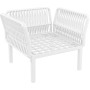 Кресло Siesta Portofino Lounge 152 White