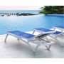 Шезлонг Pacific от Турецького производителя Siesta 089 White-Blue