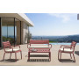 Диван-кресло Siesta Paris Lounge Sofa Armchair 276 Marsala