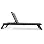 Шезлонг Tropic от Турецкого производителя Siesta 708 Black-Black