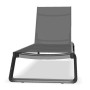 Шезлонг Tropic от Турецкого производителя Siesta 708 Black-Black