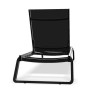 Шезлонг Tropic от Турецкого производителя Siesta 708 Black-Black