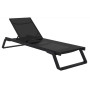 Шезлонг Tropic от Турецкого производителя Siesta 708 Black-Black