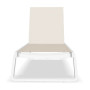 Шезлонг Tropic от Турецкого производителя Siesta 708 White-Taupe