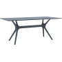 Стіл Siesta з ротанговою ніжкою Ibiza Table90*180 Арт. 865 Brown
