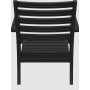 Кресло штабелированное Siesta Artemis XL 004 Black