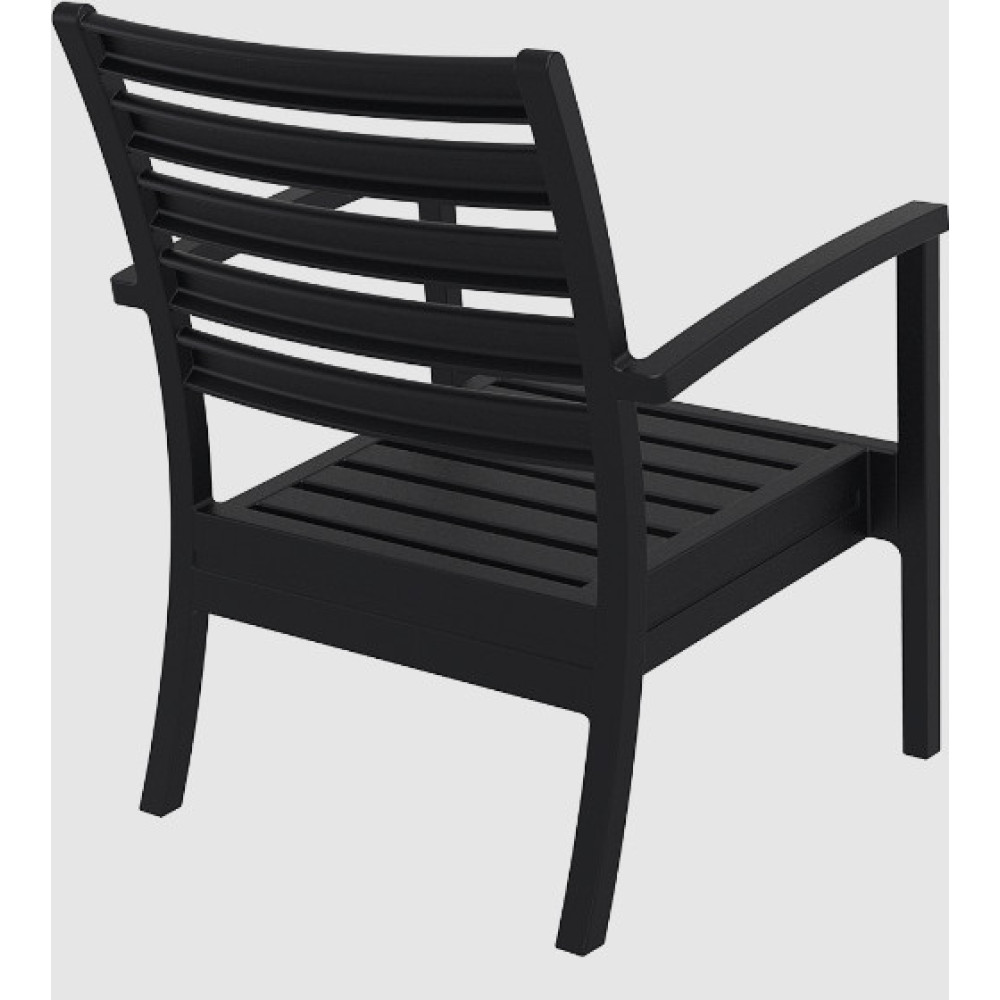 Кресло штабелированное Siesta Artemis XL 004 Black