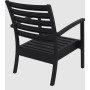 Кресло штабелированное Siesta Artemis XL 004 Black