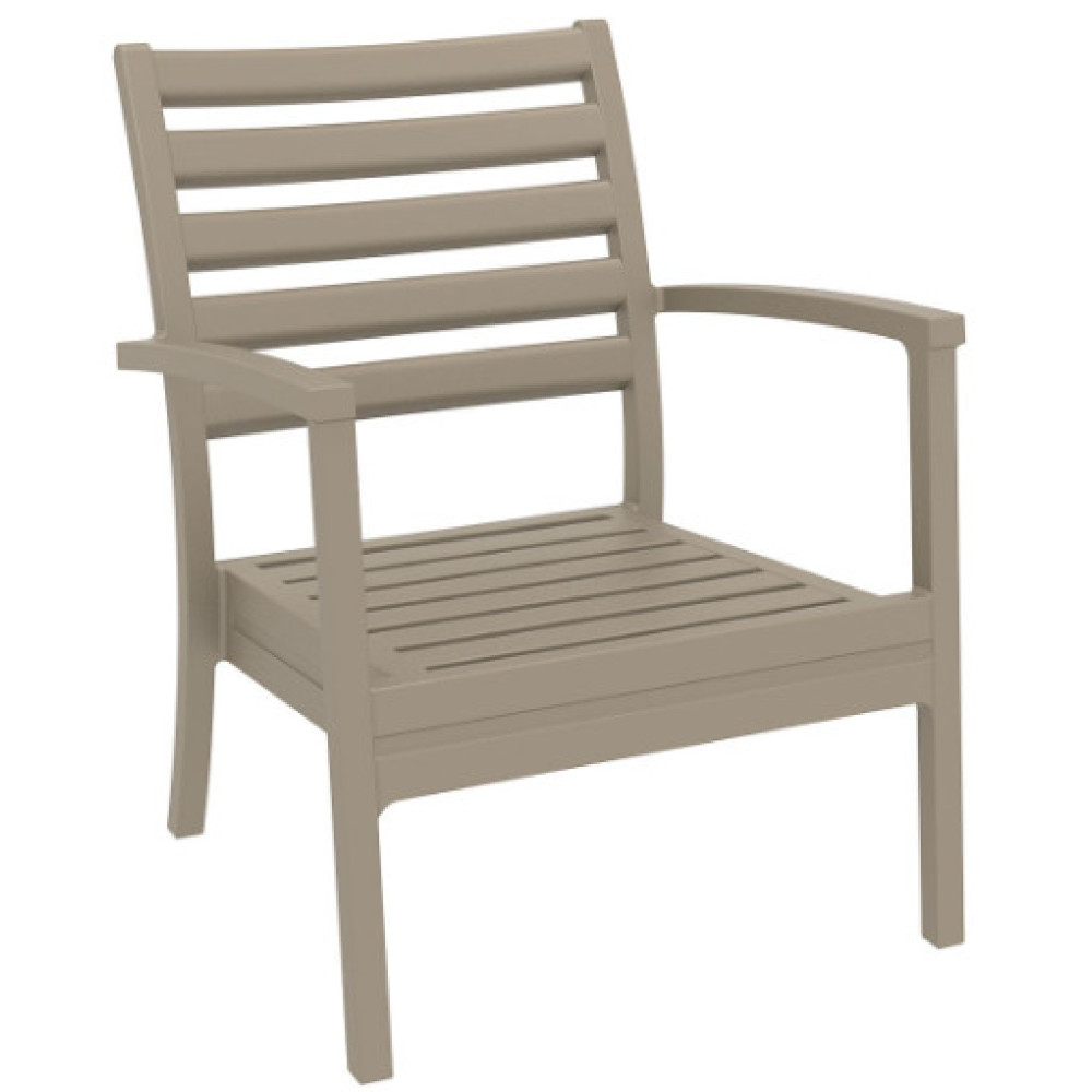 Кресло штабелированное Siesta Artemis XL 004 Taupe