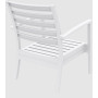 Кресло штабелированное Siesta Artemis XL 004 White