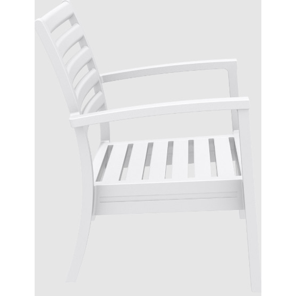 Кресло штабелированное Siesta Artemis XL 004 White