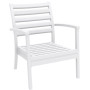 Кресло штабелированное Siesta Artemis XL 004 White