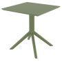 Стол Siesta 80*80 , арт.106 Sky Olive Green