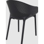 Крісло штабельоване Siesta 151 Sky Pro Black