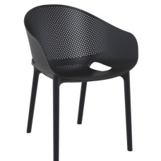 Кресло штабелированное Siesta 151 Sky Pro Black