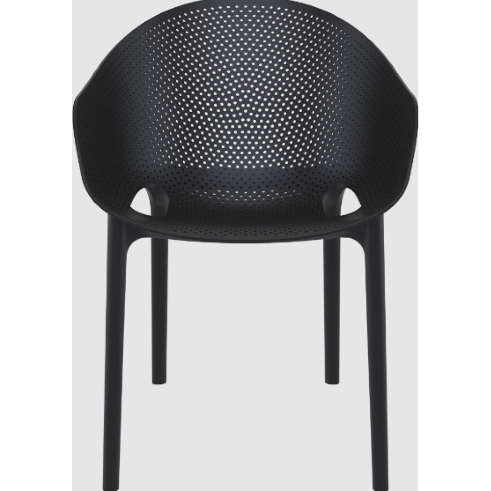 Крісло штабельоване Siesta 151 Sky Pro Black