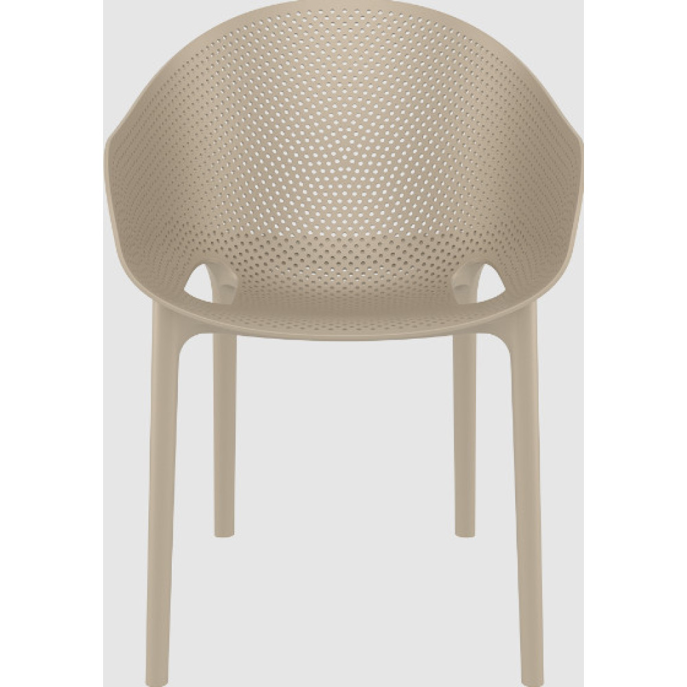 Крісло штабельоване Siesta 151 Sky Pro Taupe