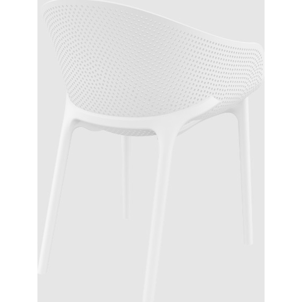 Крісло штабельоване Siesta 151 Sky Pro White