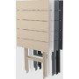 Комплект Стол Siesta складной 292 Helen 60 и стулья складные Siesta 290 Helen Folding 2шт.