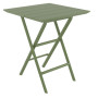 Комплект Стол Siesta складной 292 Helen 60 Olive Green и стулья складные Siesta 290 Helen Folding 2шт.