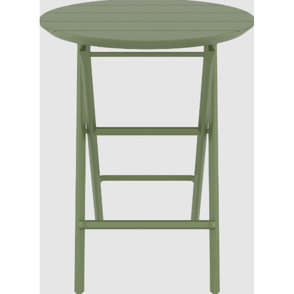Стол Siesta складной 294 Helen Ø60 Olive Green
