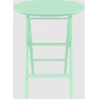 Стол Siesta складной 294 Helen Ø60 Opaline Green
