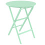 Комплект Стол Siesta складной 294 Helen Ø60 и стулья складные Siesta 290 Helen Folding 2шт. Opaline Green