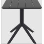 Стол Siesta 80*80 Paris 298 Black