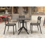 Стол Siesta 80*80 Paris 298 Black