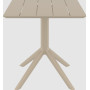 Стол Siesta 70*70 Paris 296 Taupe