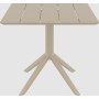 Стол Siesta 80*80 Paris 298 Taupe