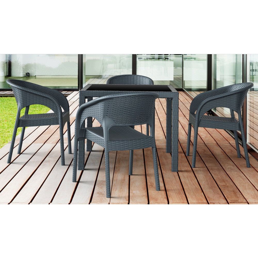 Кресло Siesta Panama 808 Dark-Grey