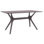 Стол Siesta с ротанговой ножкой (Ibiza Table 80) Арт. 863 Brown
