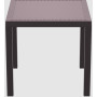 Стіл Siesta 875 Orlando 80*80  Brown