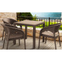 Стіл Siesta 875 Orlando 80*80  Brown